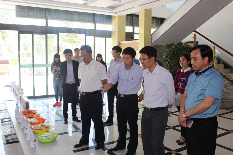 团市委书记钟称生到汶上县金乡县调研